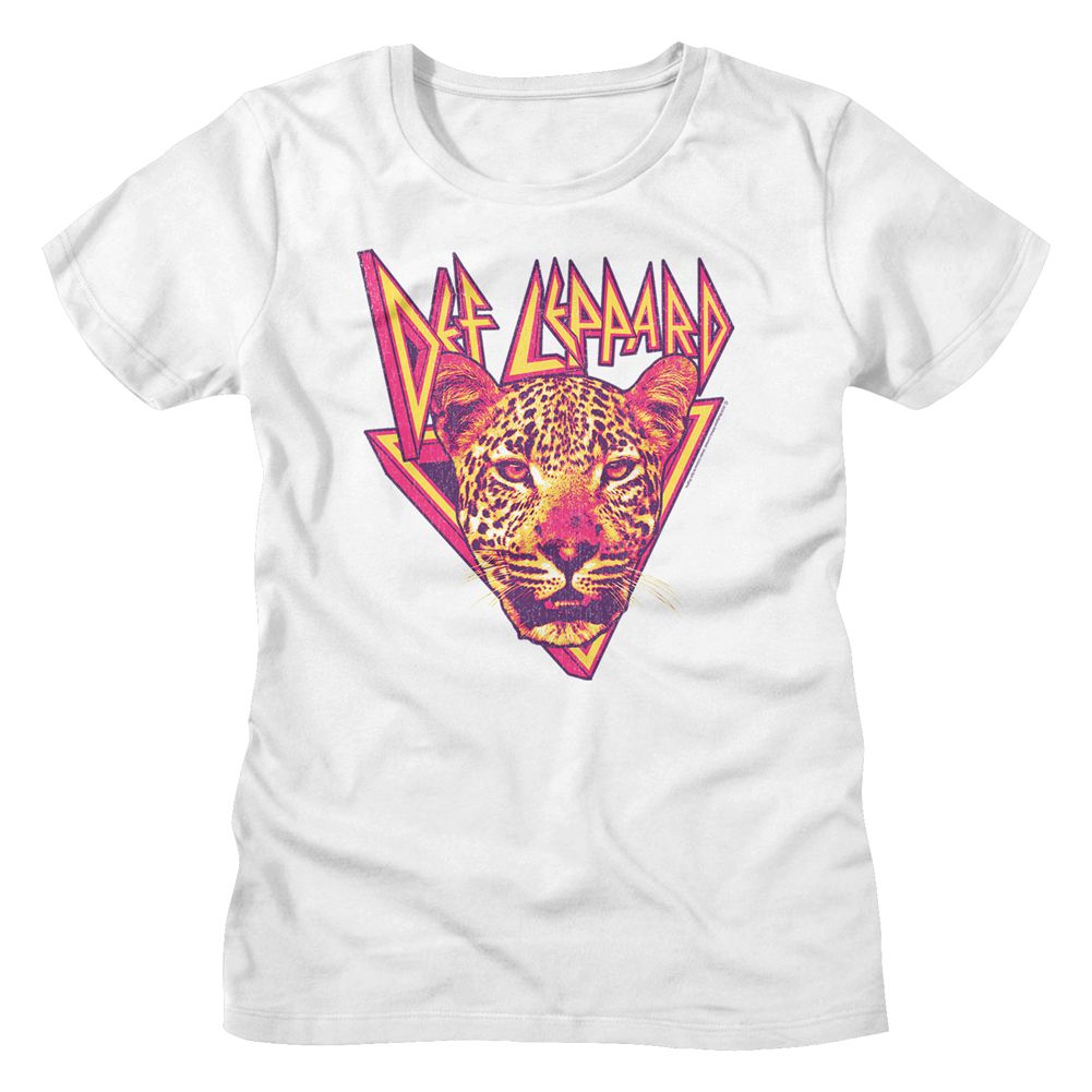 DEF LEPPARD - LEPPARD LEOPARD LADIES SHIRT