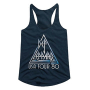 DEF LEPPARD - USA LADIES SHIRT