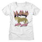 DEF LEPPARD - LOVE BITES LEOPARD LADIES SHIRT