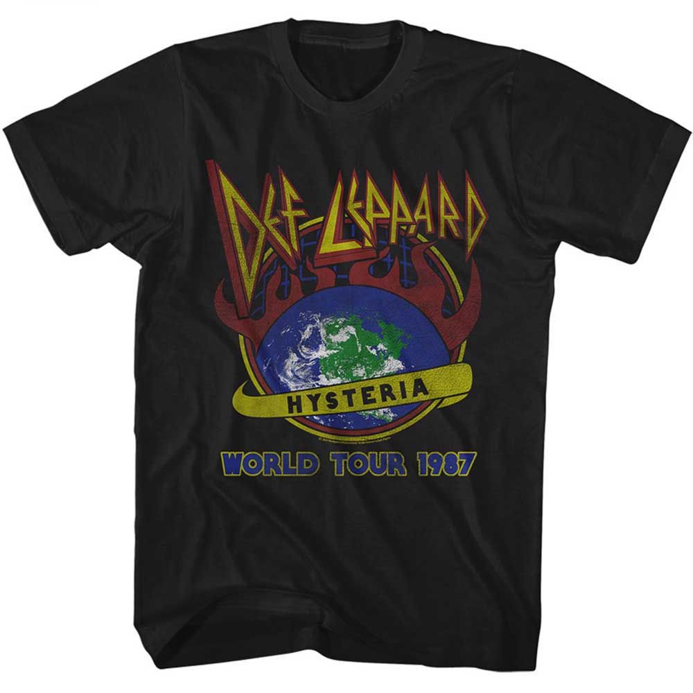 DEF LEPPARD - HYSTERIA WORLD TOUR SHIRT