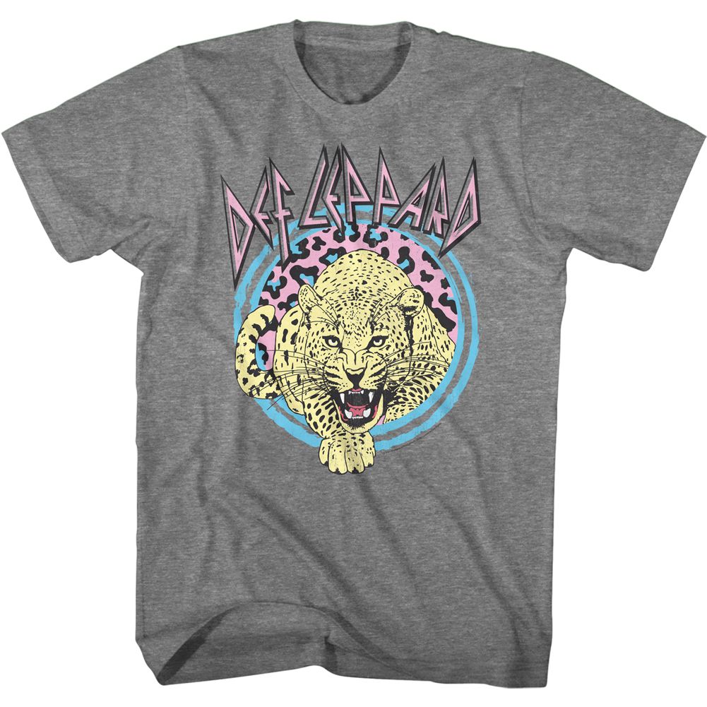 DEF LEPPARD - PASTEL LEPPARD 2 SHIRT