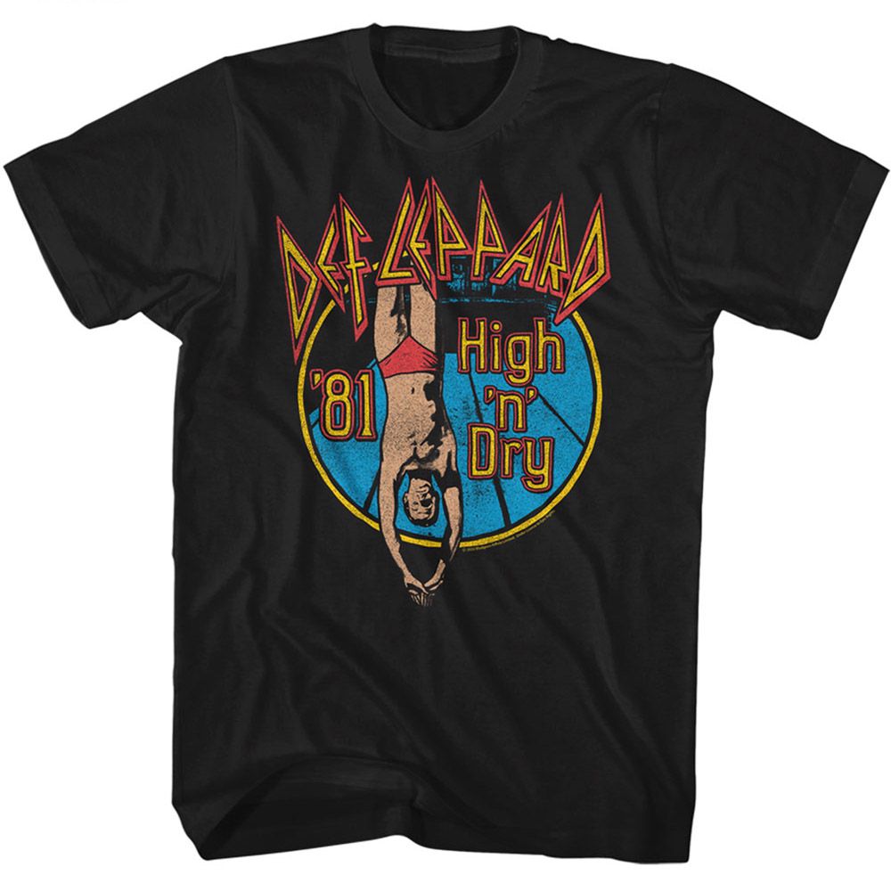 DEF LEPPARD - HIGH N DRY SHIRT