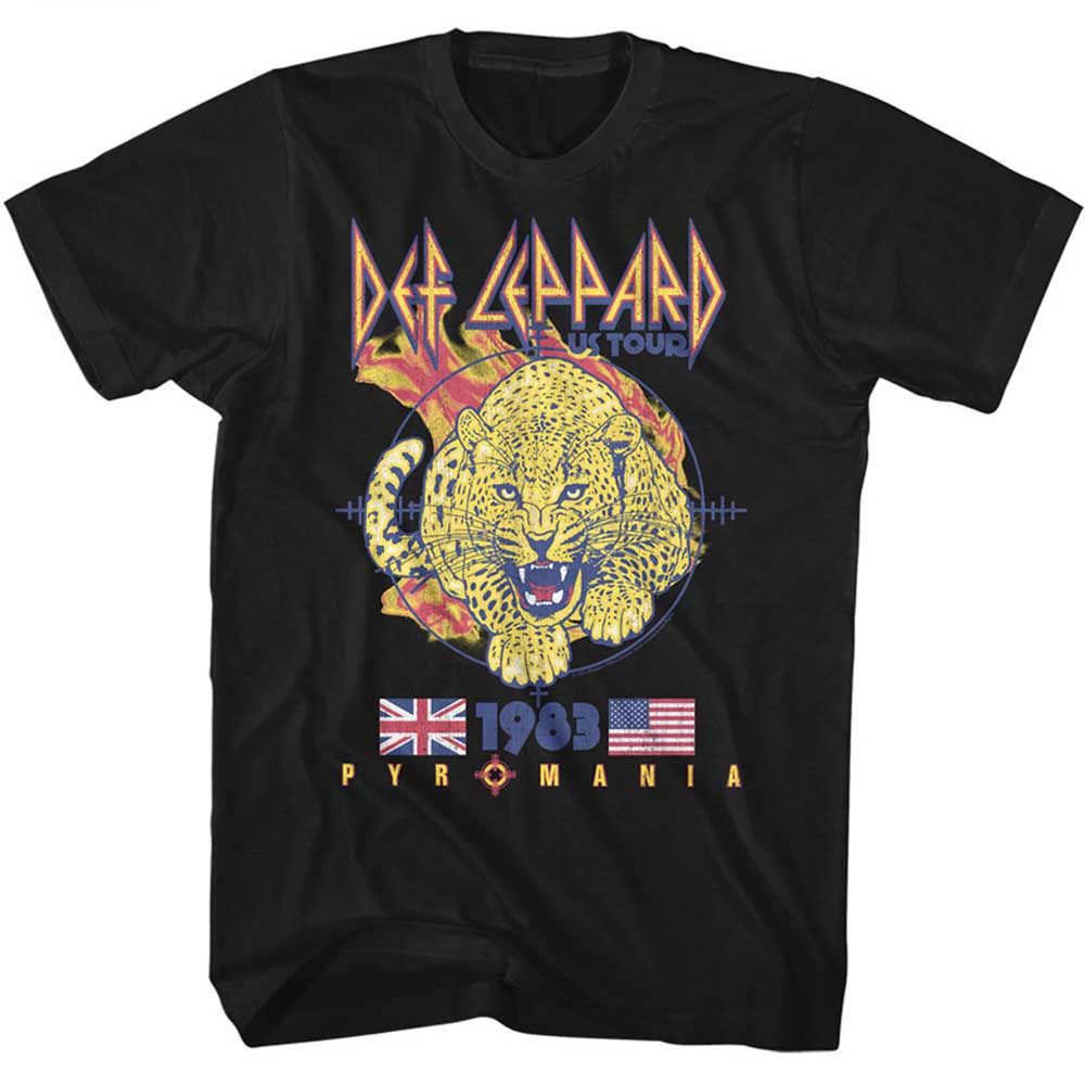 DEF LEPPARD - PYROMANIA SHIRT