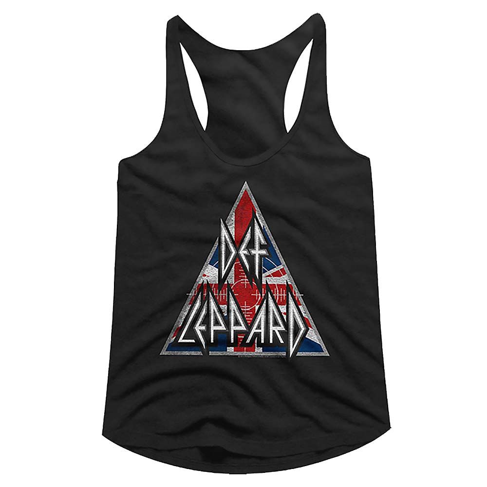 DEF LEPPARD - BRITLOGO LADIES SHIRT
