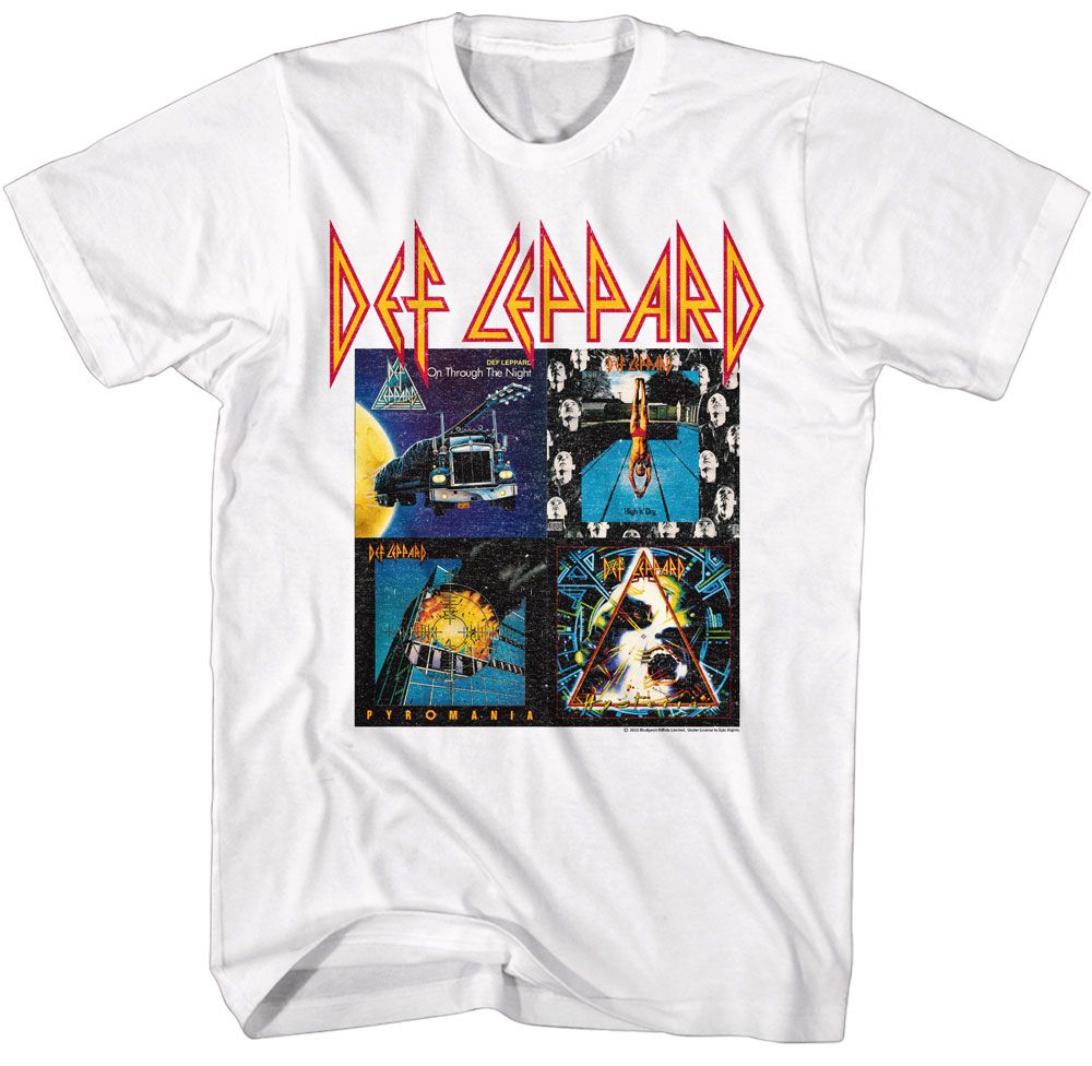 DEF LEPPARD - 80S ALBUM SHIRT