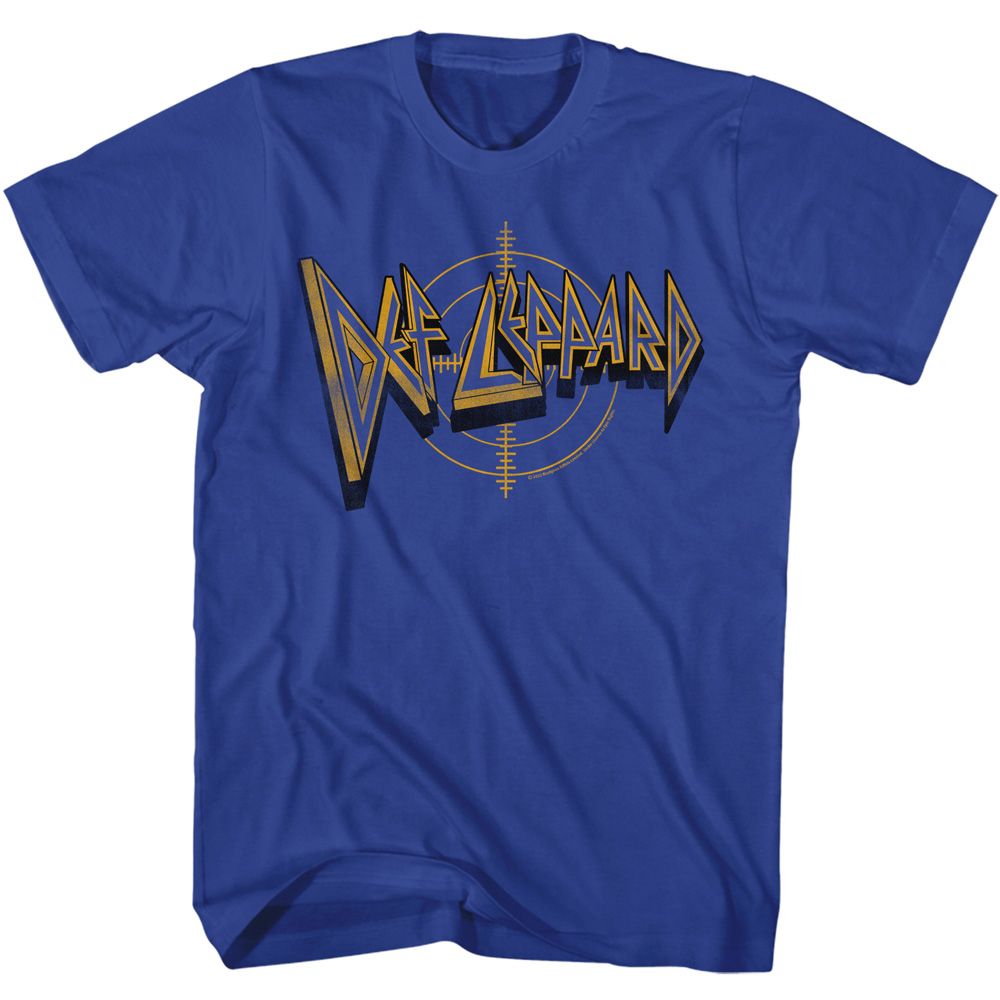 DEF LEPPARD - LOGO AND CROSSHAIRS SHIRT