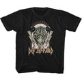 DEF LEPPARD - LIGHTNING BOLTS LETS GET ROCKED YOUTH SHIRT