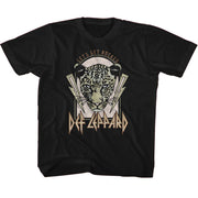 DEF LEPPARD - LIGHTNING BOLTS LETS GET ROCKED YOUTH SHIRT