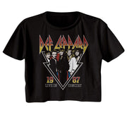 DEF LEPPARD - 1987 LIVE IN CONCERT LADIES SHIRT