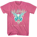 DEF LEPPARD - SKULLS 3 TONE SHIRT