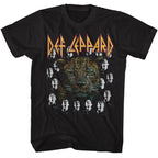 DEF LEPPARD - LEOPARD W HIGH N DRY HEADS SHIRT