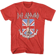 DEF LEPPARD - DIVER UNION JACK SHIRT