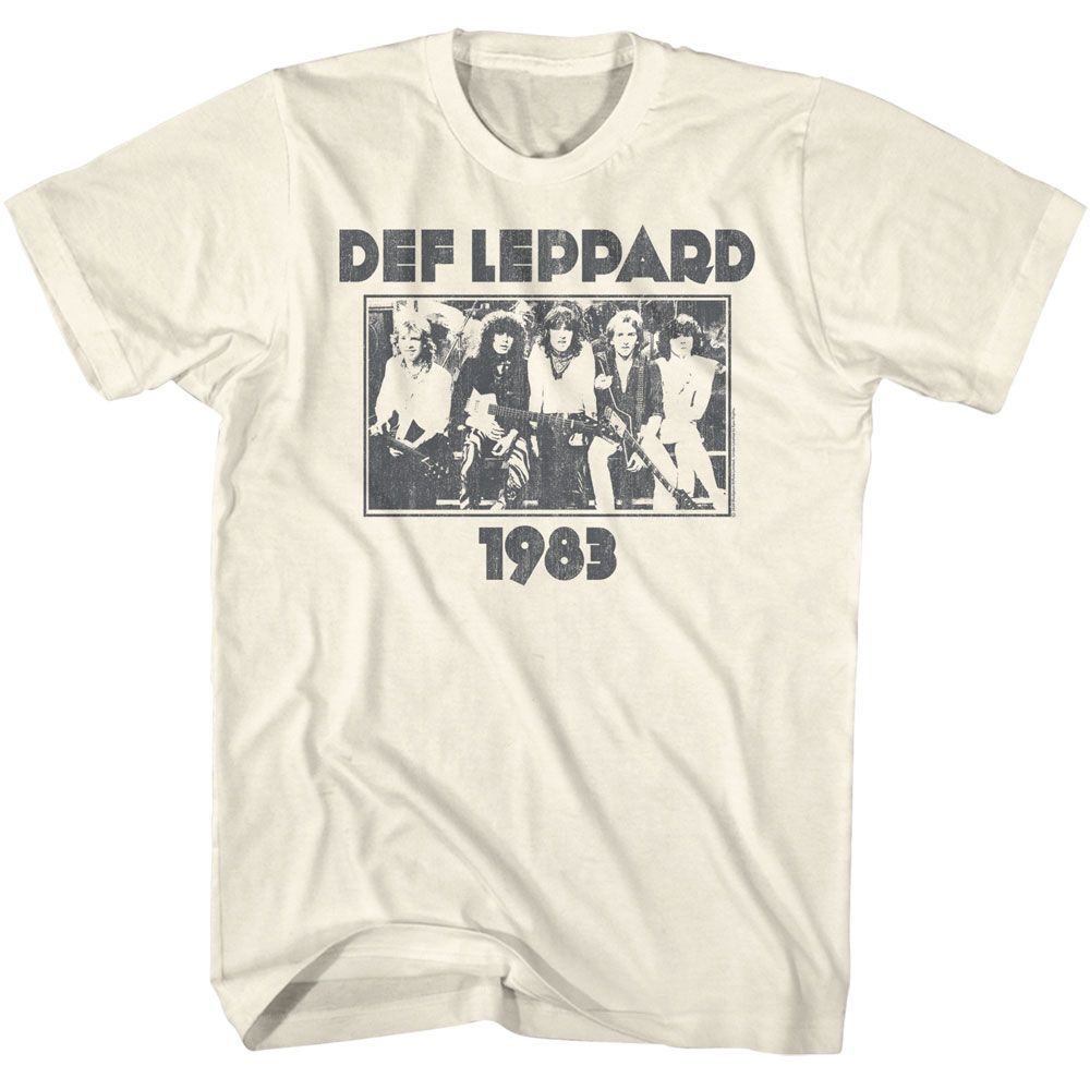 DEF LEPPARD - MONOCHROME 1983 SHIRT