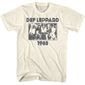 DEF LEPPARD - MONOCHROME 1983 SHIRT