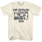 DEF LEPPARD - MONOCHROME 1983 SHIRT