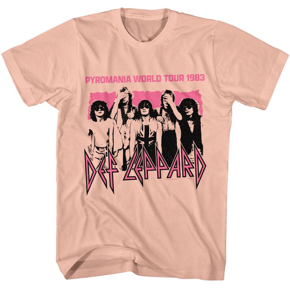 DEF LEPPARD - PYRO WORLD TOUR SHIRT