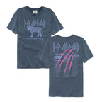 DEF LEPPARD - HYSTERIA TOUR 1987 F B SHIRT