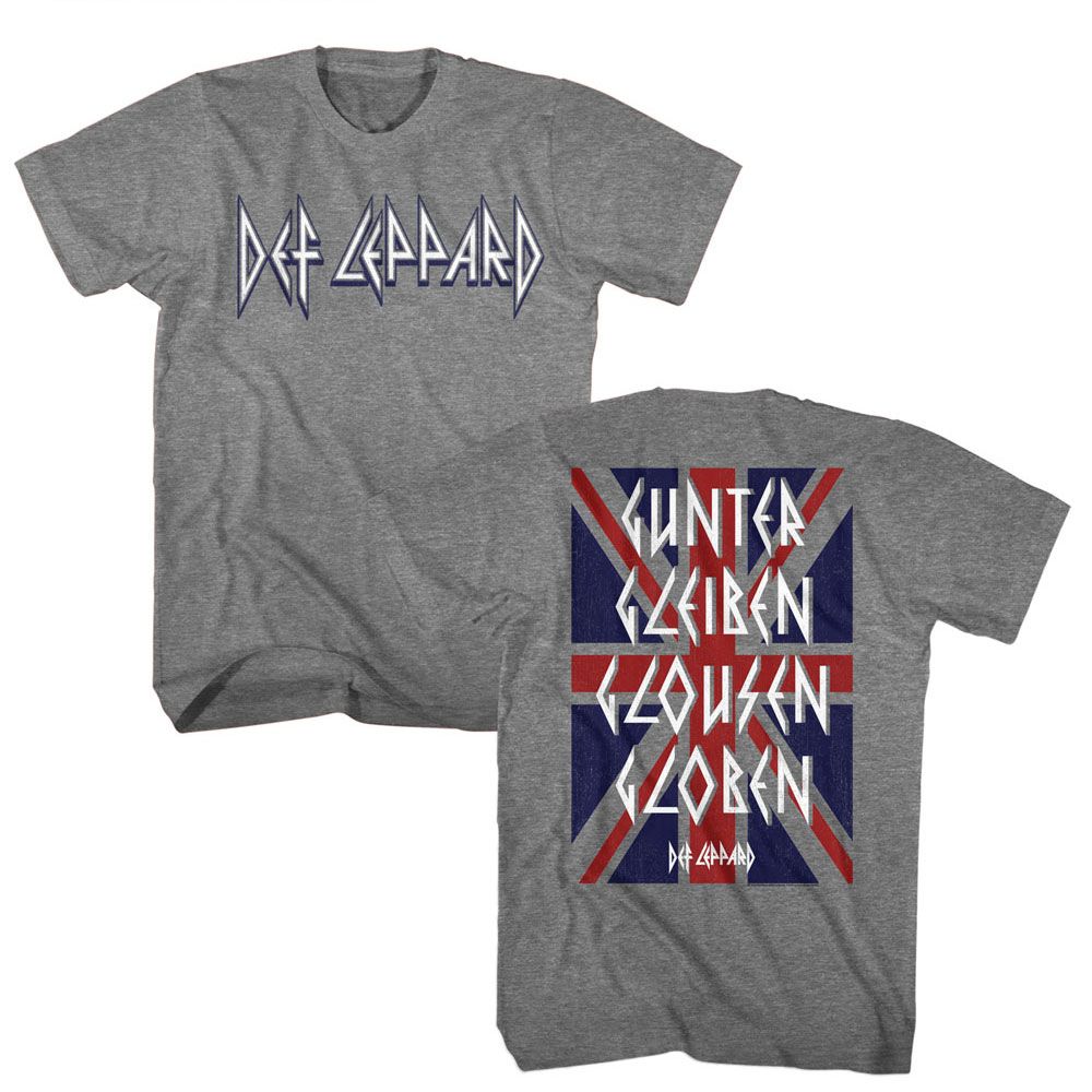 DEF LEPPARD - GUNTER GLEIBEN FRONT AND BACK SHIRT