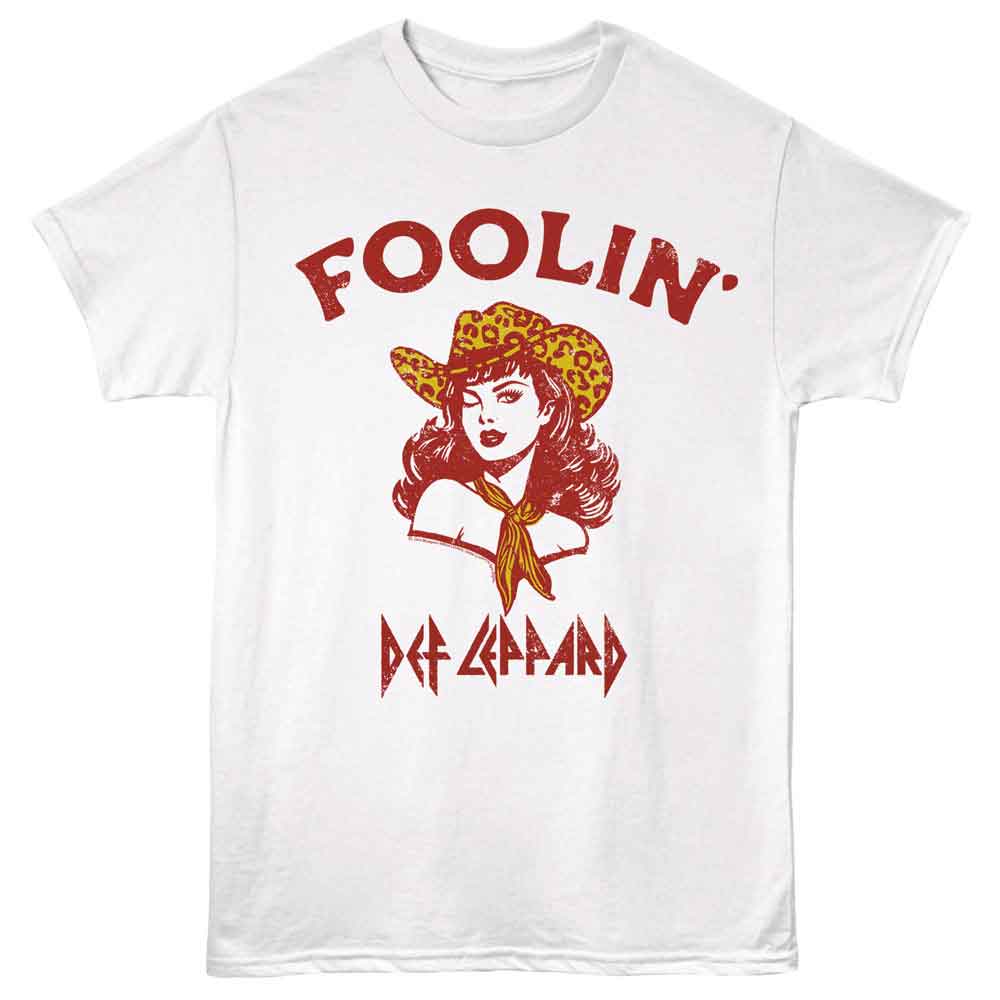 DEF LEPPARD - FOOLIN COWGIRL SHIRT