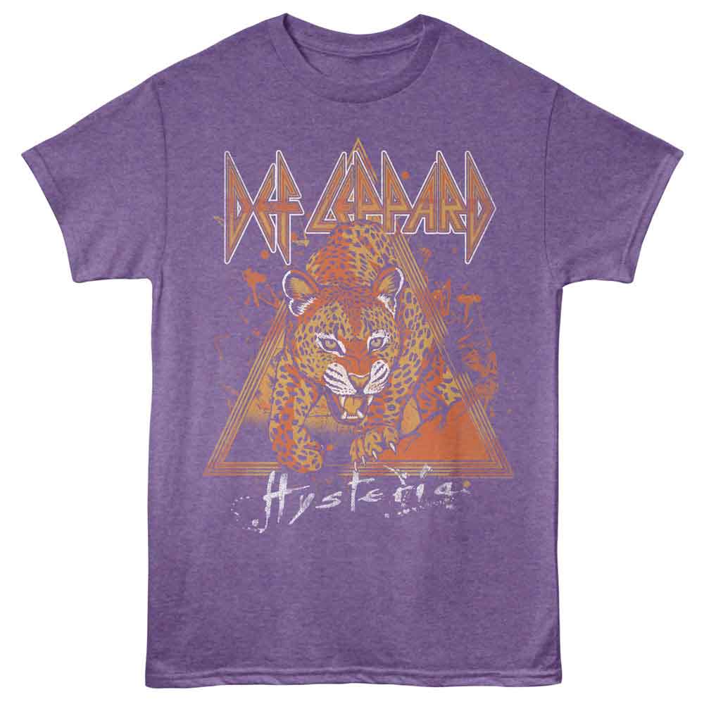 DEF LEPPARD - LEOPARD ON ROCK HYSTERIA SHIRT