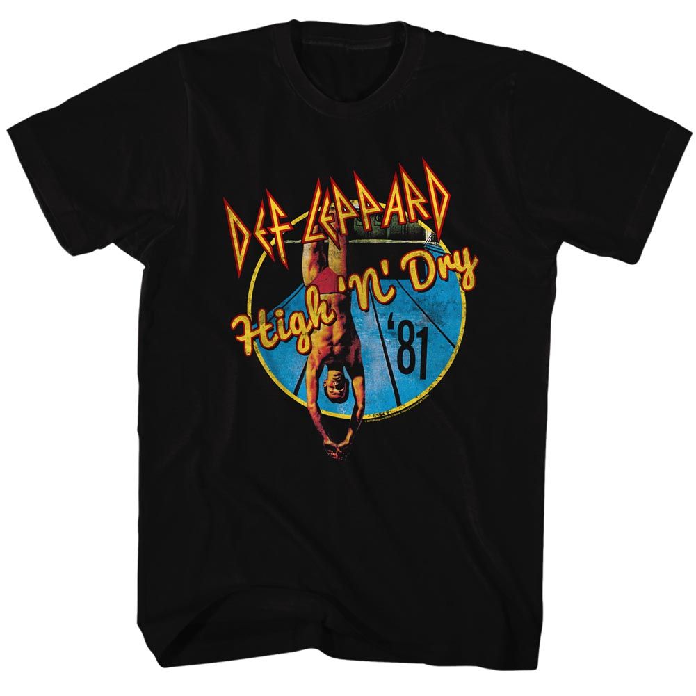 DEF LEPPARD - HIGH N DRY SHIRT