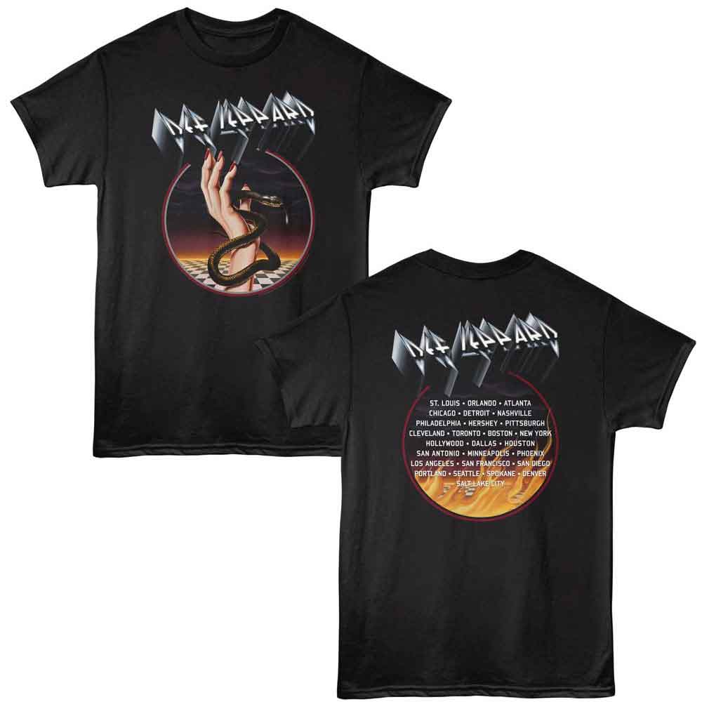 DEF LEPPARD - SNAKE HOLD SHIRT