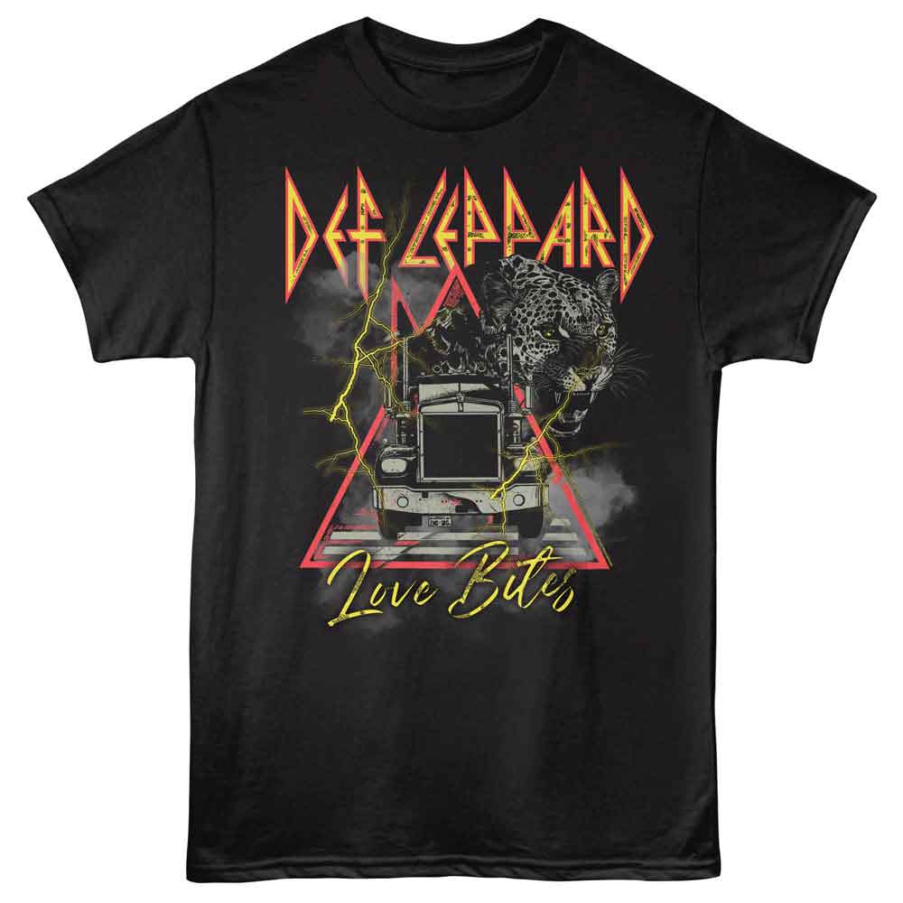 DEF LEPPARD - LOVE BITES TRUCK SHIRT