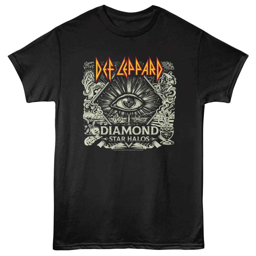 DEF LEPPARD - DIAMOND STAR HALOS SHIRT