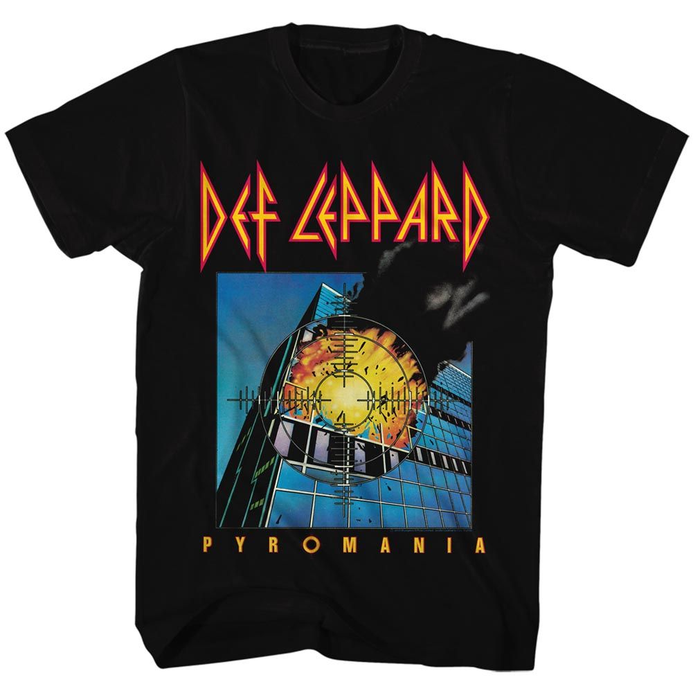 DEF LEPPARD - PYROMANIA SHIRT