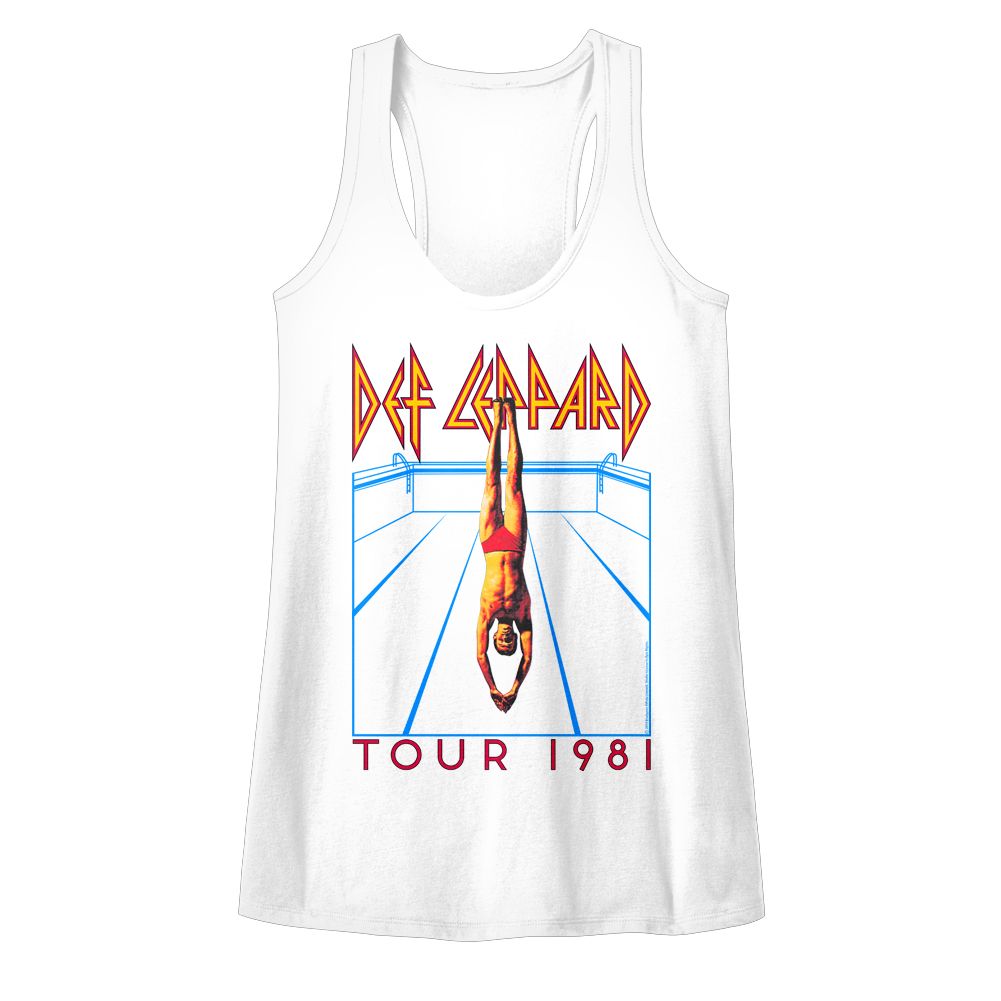 DEF LEPPARD - HES SWIMMING LADIES SHIRT