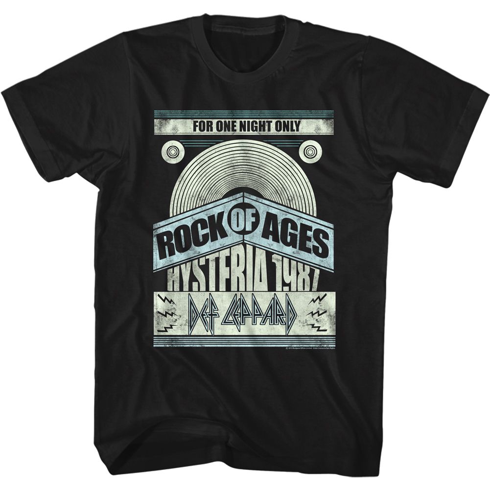 DEF LEPPARD - FOR ONE NIGHT ONLY SHIRT
