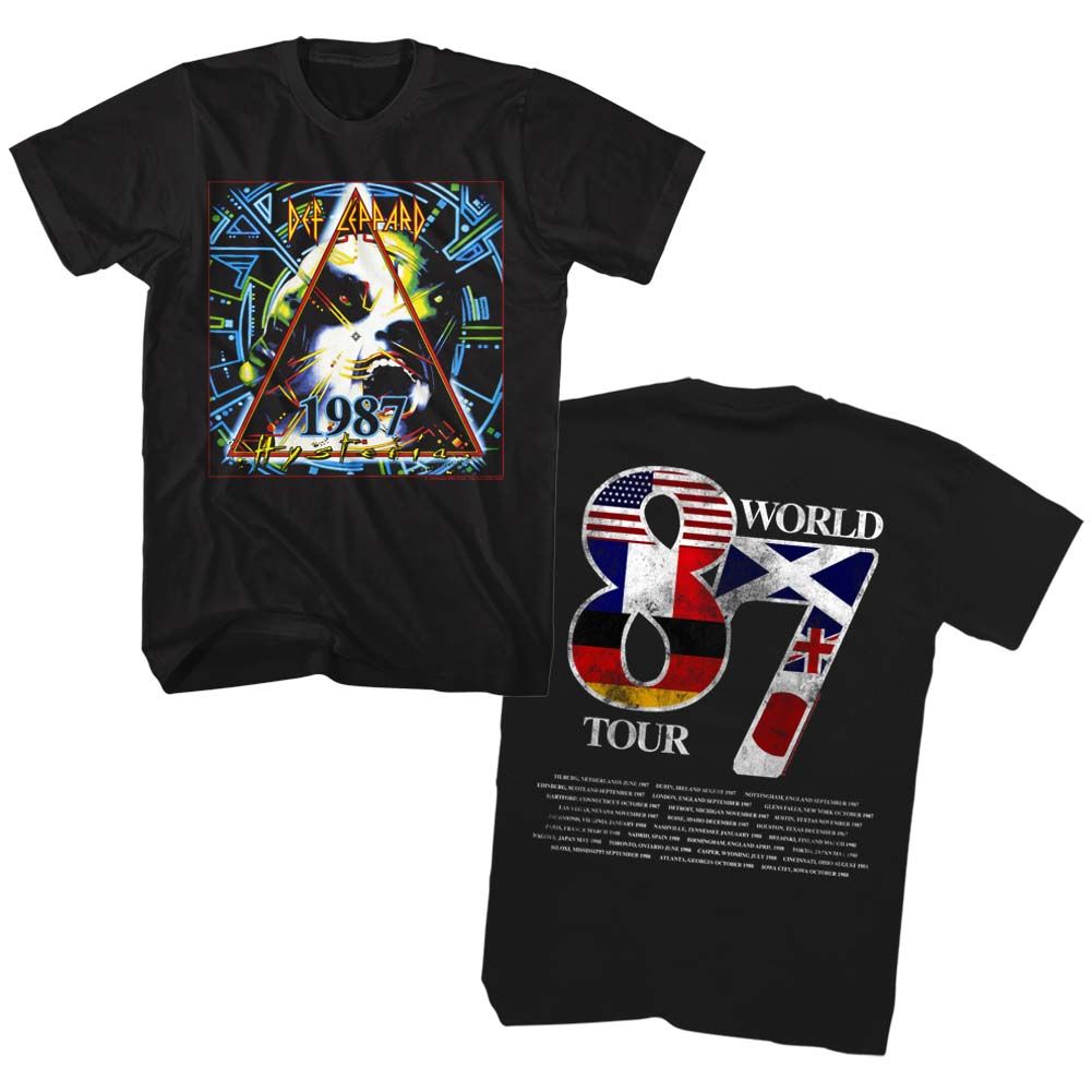 DEF LEPPARD - DEF WORLD TOUR SHIRT