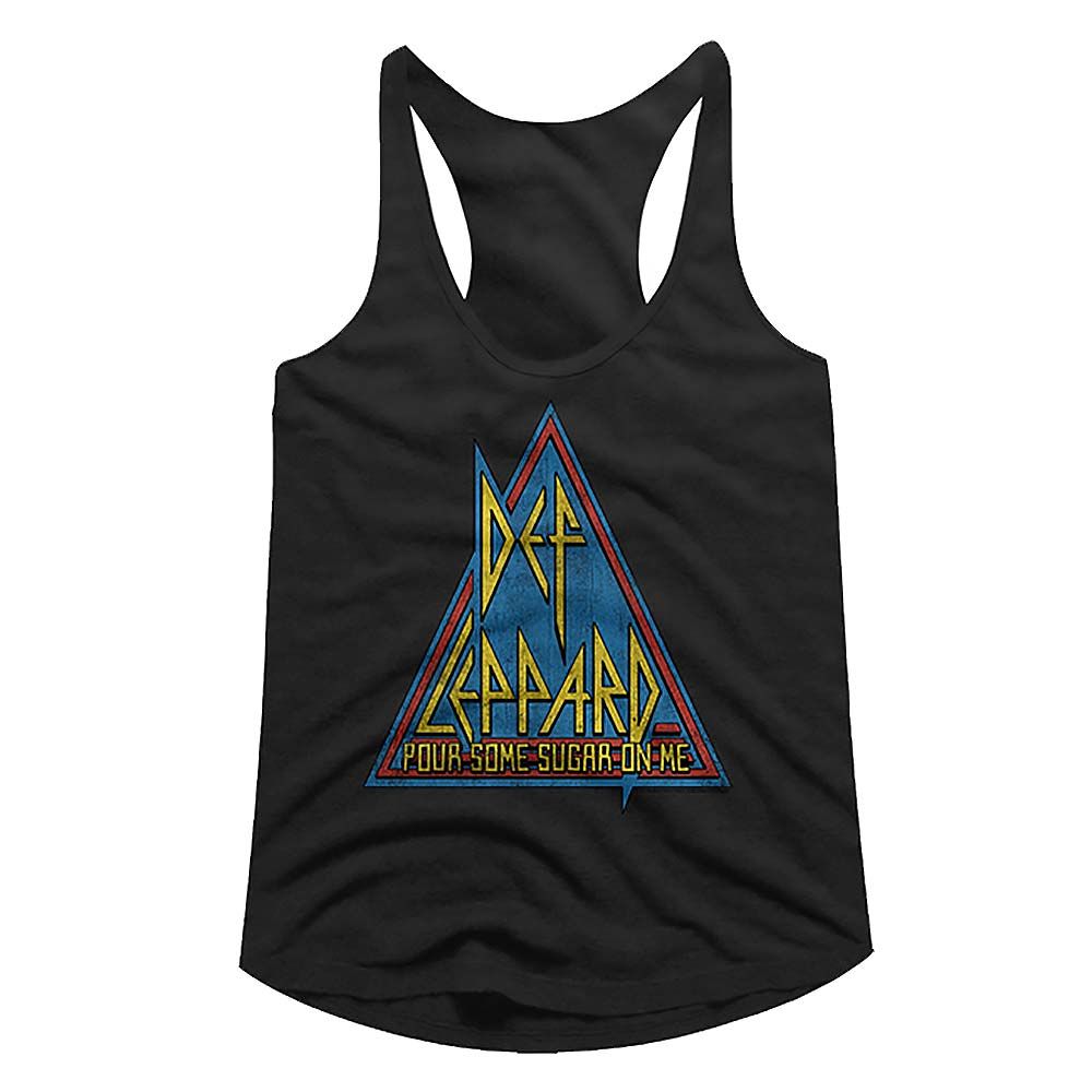DEF LEPPARD - PRIMARY TRIANGLE LADIES SHIRT