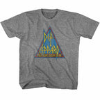 DEF LEPPARD - PRIMARY TRIANGLE YOUTH SHIRT