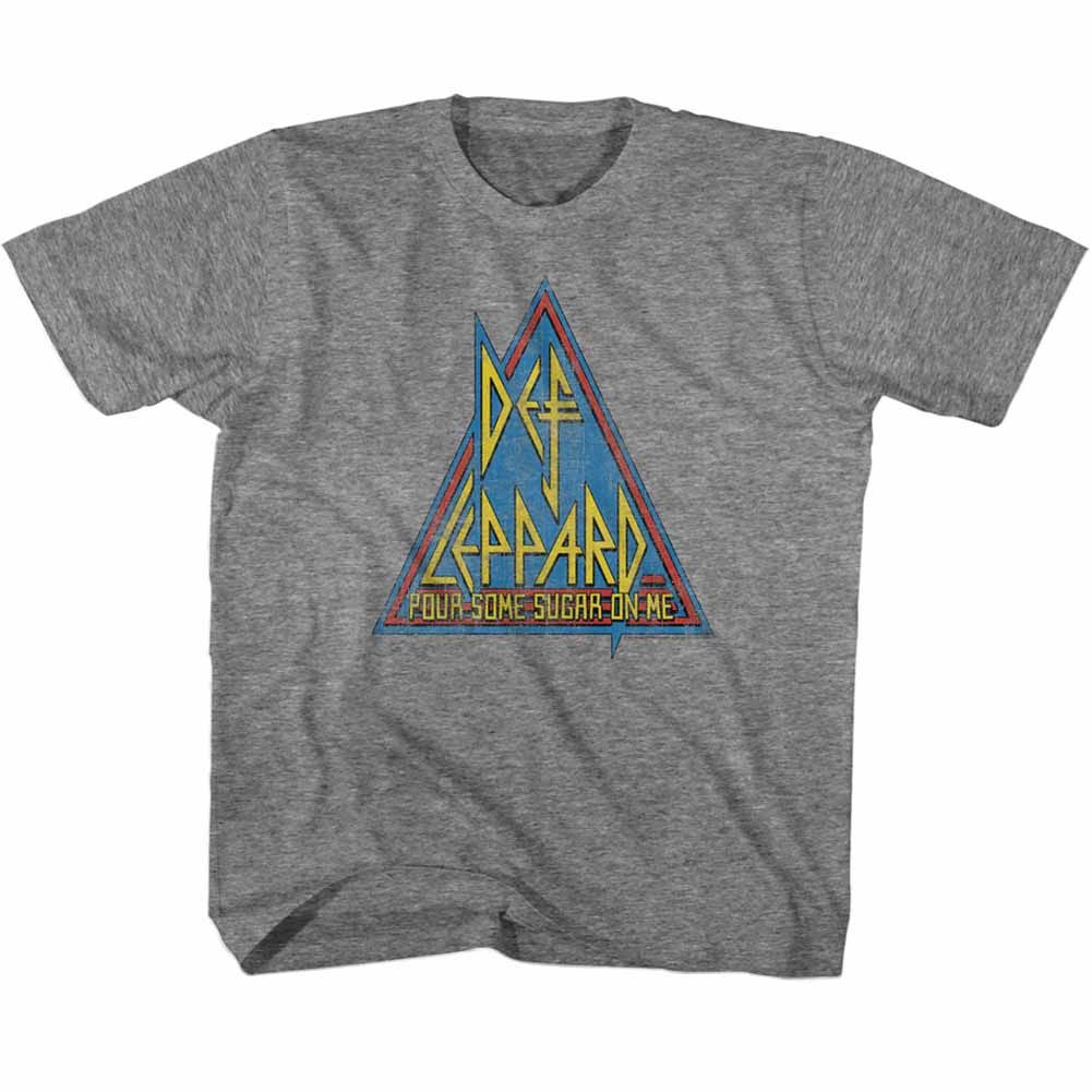 DEF LEPPARD - PRIMARY TRIANGLE YOUTH SHIRT