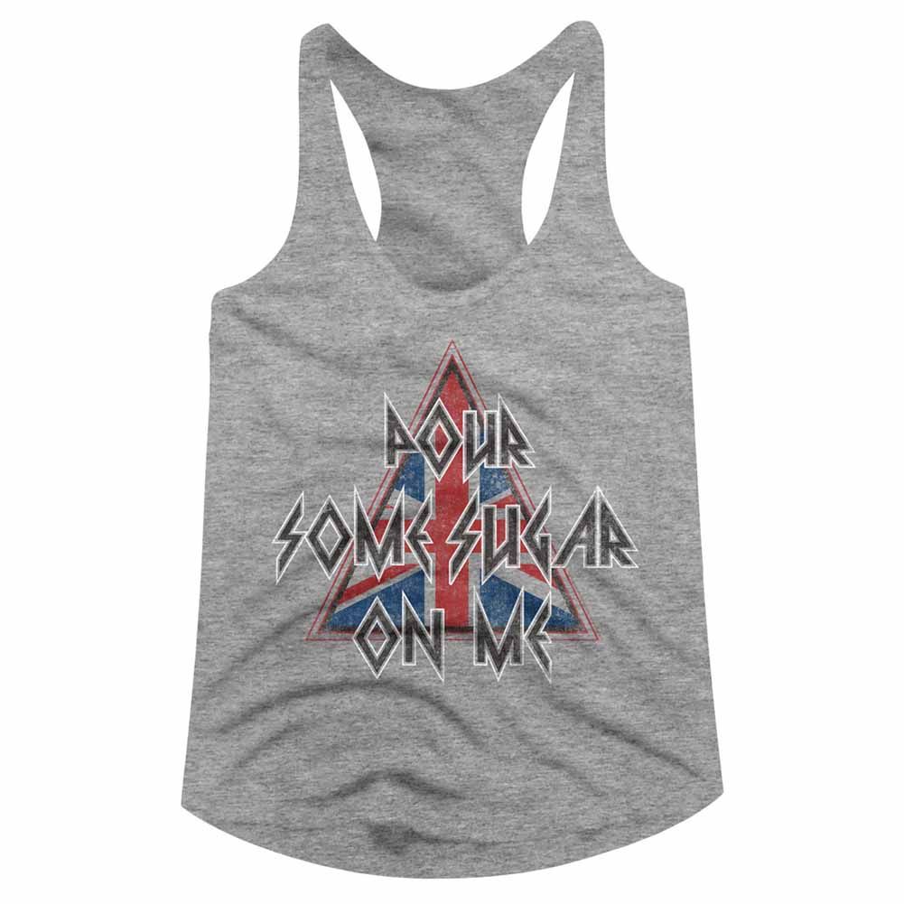 DEF LEPPARD - POUR SOME TRIANGLE LADIES SHIRT