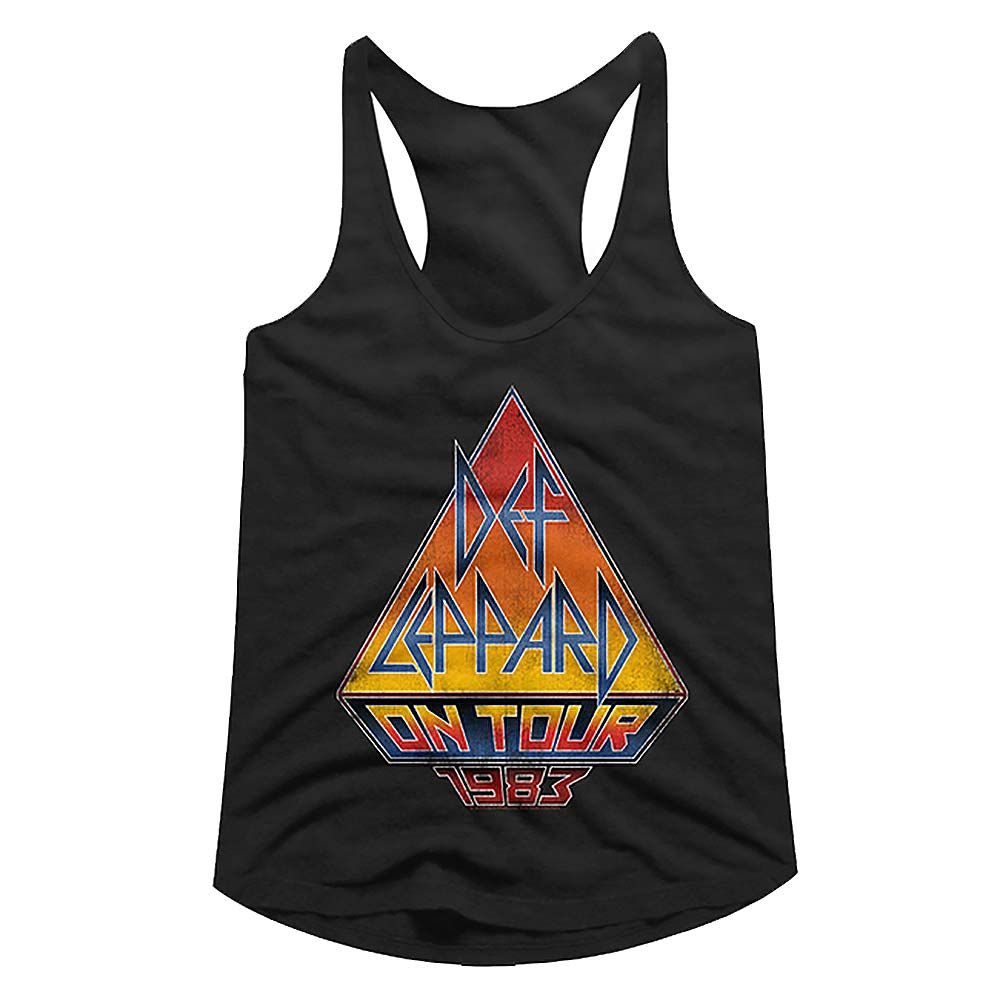 DEF LEPPARD - ON TOUR 83 LADIES SHIRT