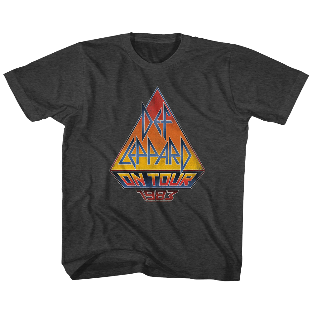 DEF LEPPARD - ON TOUR 83 YOUTH SHIRT