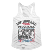 DEF LEPPARD - PYRO TOUR LADIES SHIRT