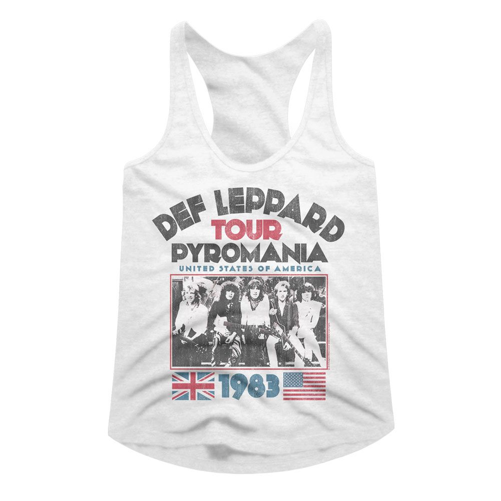 DEF LEPPARD - PYRO TOUR LADIES SHIRT