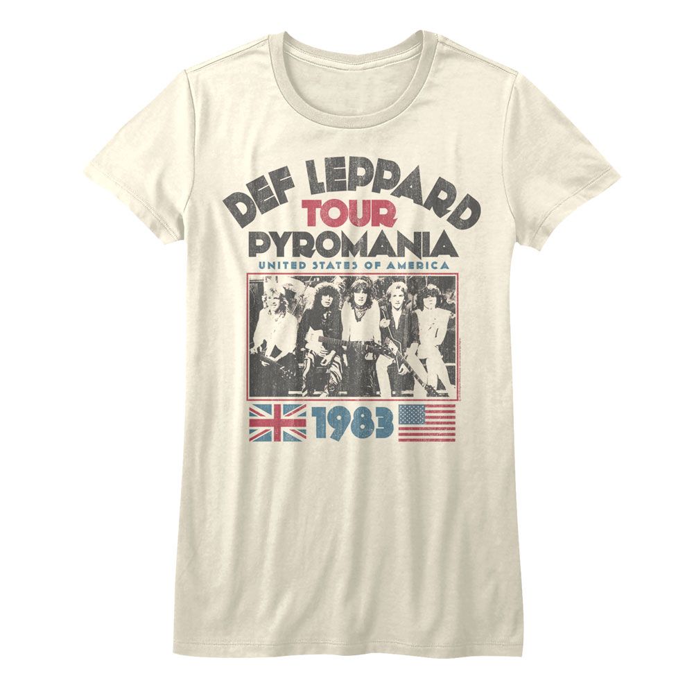 DEF LEPPARD - PYRO TOUR LADIES SHIRT