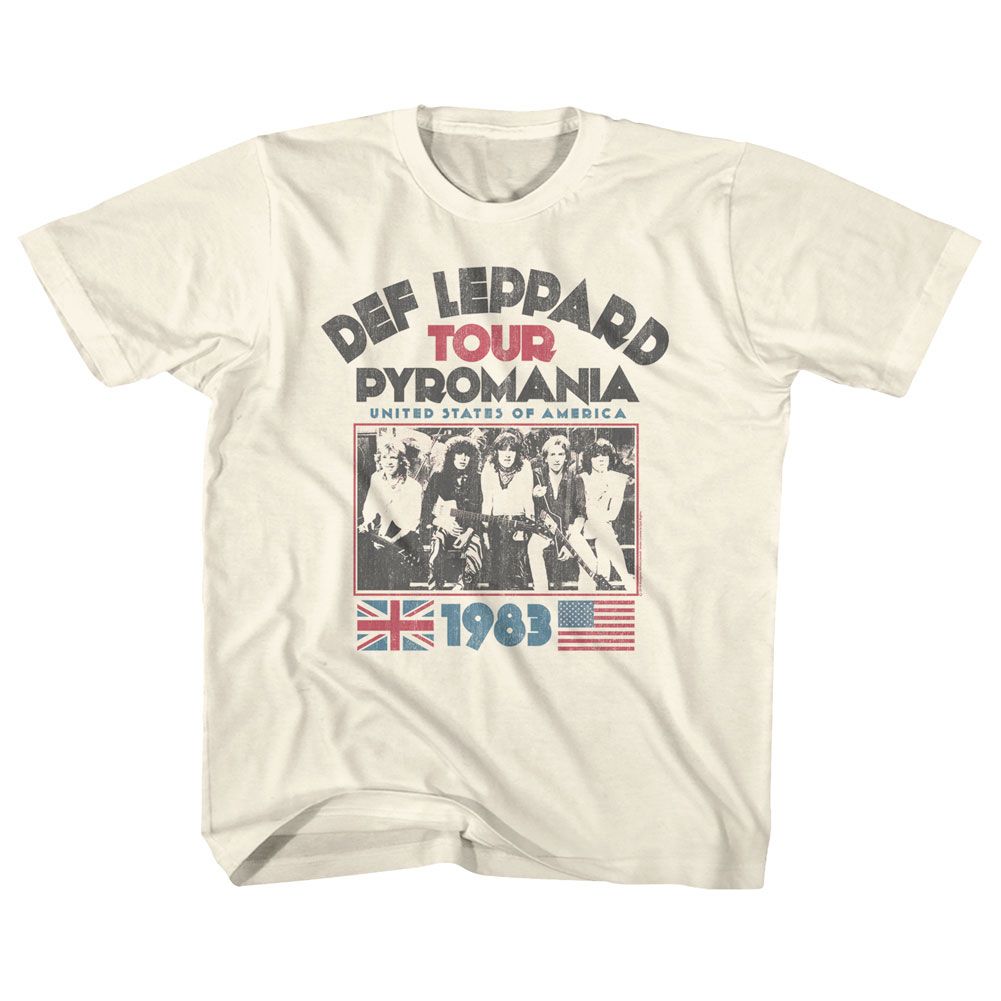 DEF LEPPARD - PYRO TOUR YOUTH SHIRT