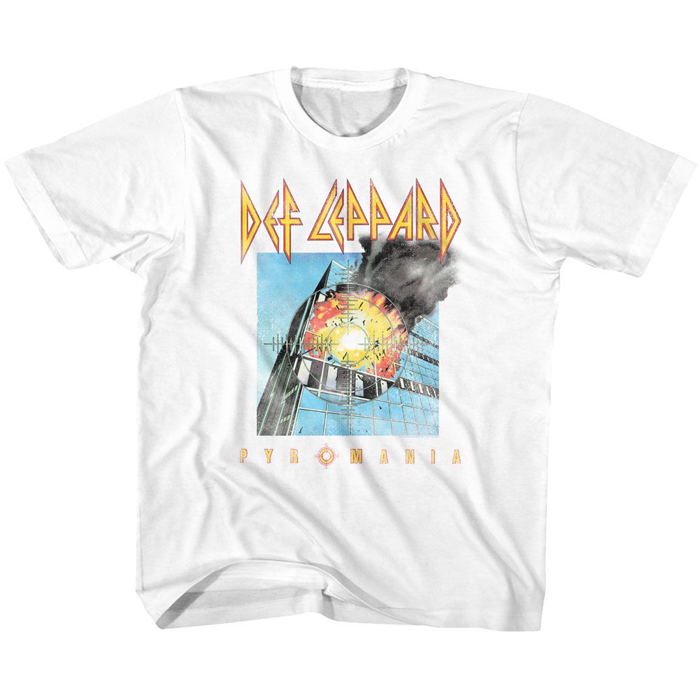 DEF LEPPARD - FADED PYROMANIA TODDLER SHIRT