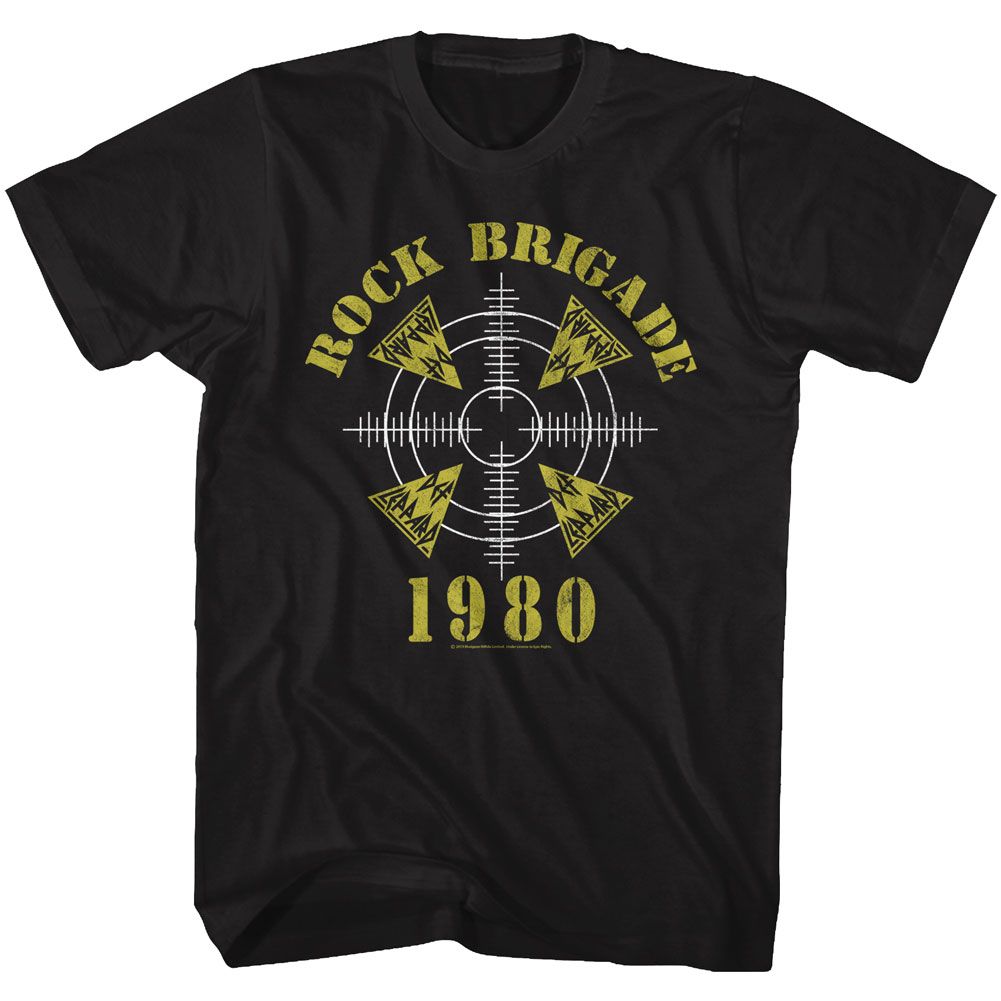 DEF LEPPARD - ROCK BRIGADE SHIRT
