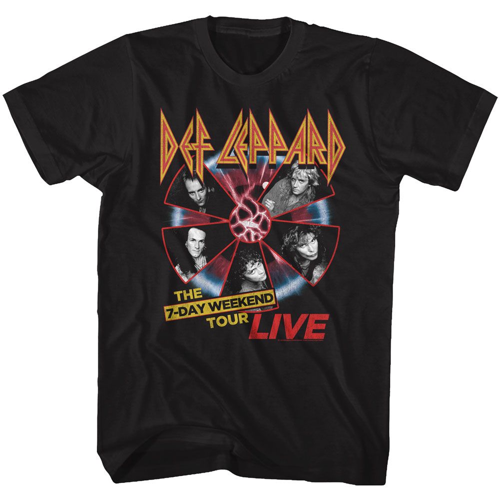 DEF LEPPARD - 7 DAY WEEKEND SHIRT