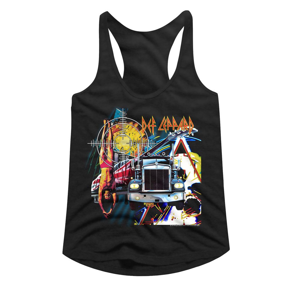DEF LEPPARD - JUMBLE LADIES SHIRT