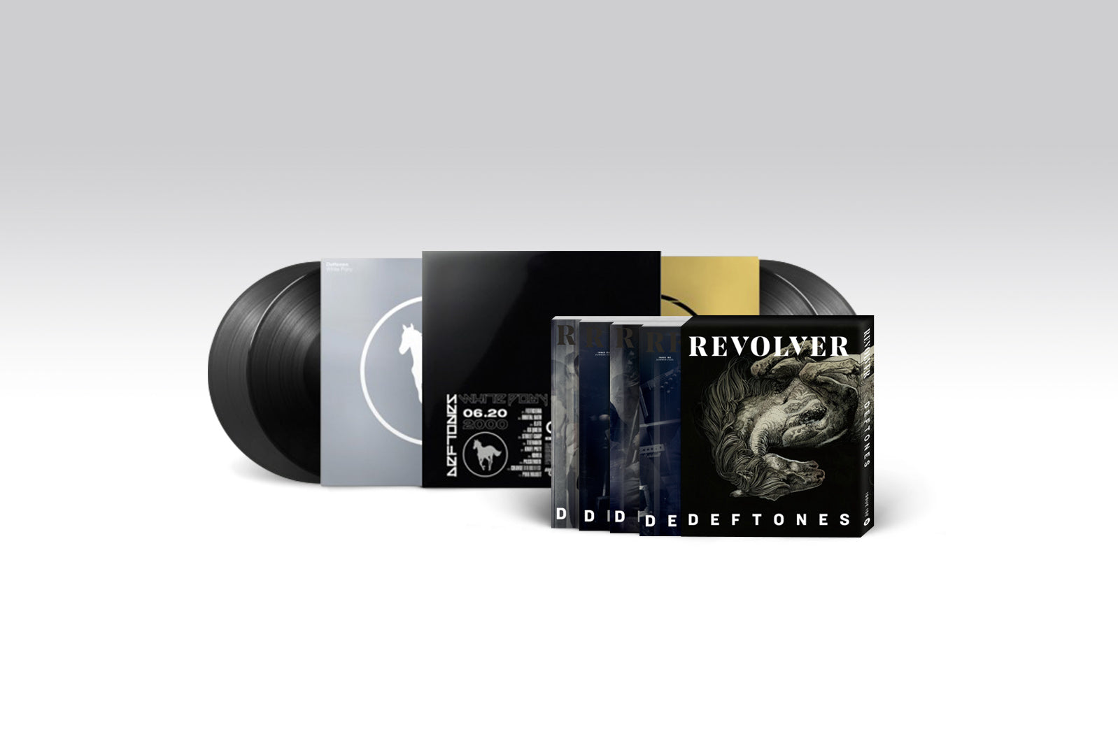 DEFTONES - 'WHITE PONY|BLACK STALLION' 4LP WITH MAGAZINE BOX