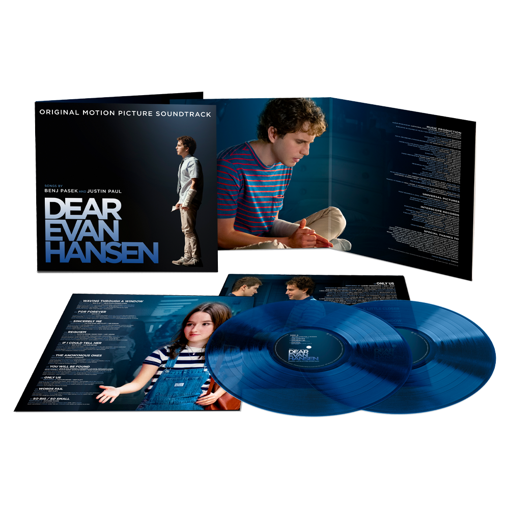 DEAR EVAN HANSEN (ORIGINAL MOTION PICTURE SOUNDTRACK) 2LP - BLUE