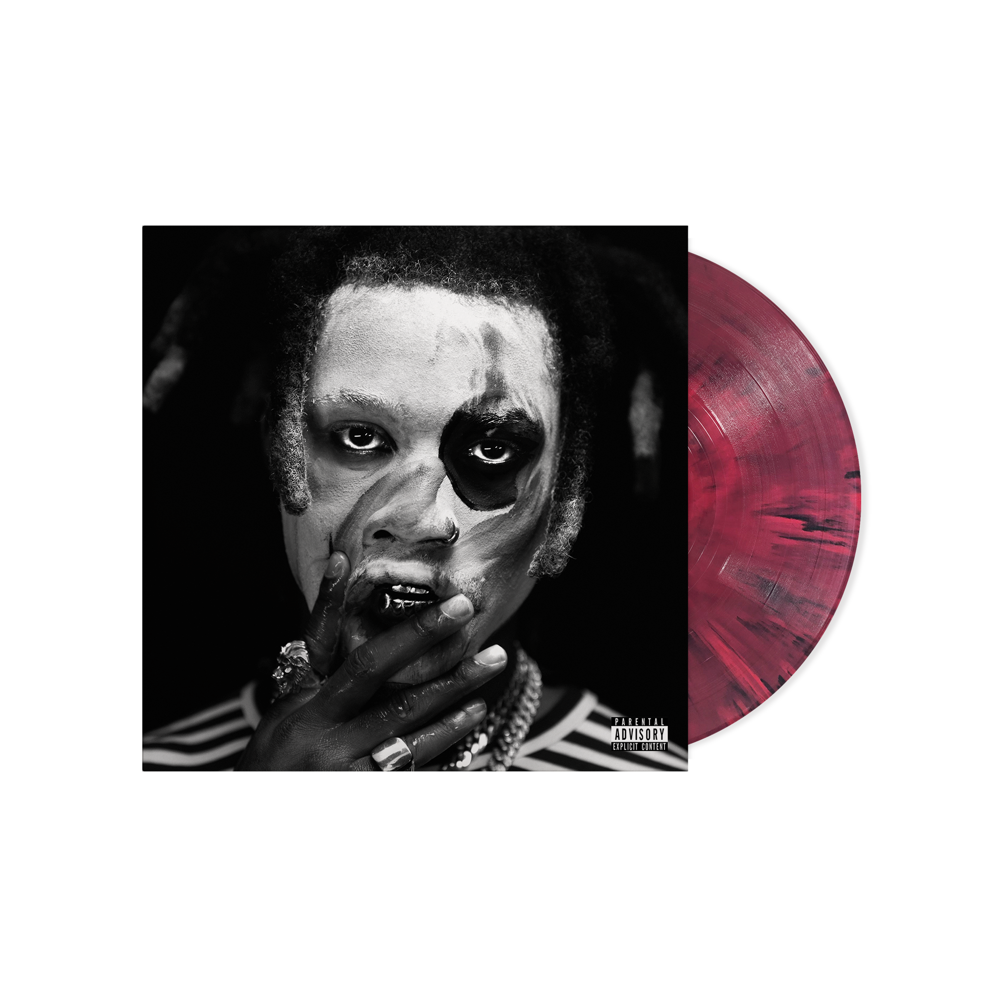 DENZEL CURRY ‘TA13OO’ LP - LTD. 500 - MAROON MARBLE