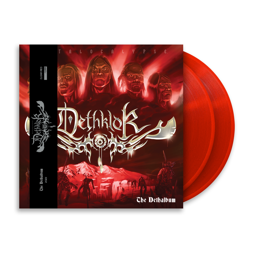 DETHKLOK 'THE DETHALBUM' EXPANDED EDITION CLEAR RED LP + DETHKLOK x REVOLVER SPECIAL COLLECTOR'S EDITION